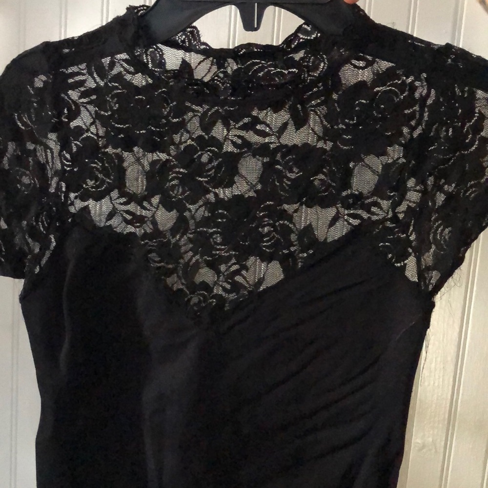 Lace Top Bodysuit